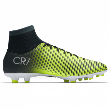 NIKE MERCURIAL VICTORY VI CR7 DF FG KOPAČKY PÁNSKÉ - Černá, Neon žlutá č.1