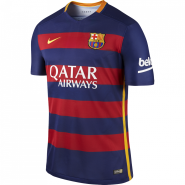 NIKE FC BARCELONA HOME MATCH DRES PÁNSKÝ - Tmavě modrá č.1