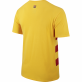 NIKE FCB MATCH TEE TRIKO PÁNSKÉ - Žlutá, Červená č.2