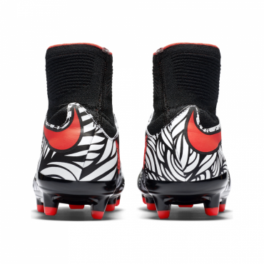 NIKE JR HYPERVENOM PHANTOM 2 NEYMAR JR FG KOPAČKY DĚTSKÉ - Černá, Bílá č.2