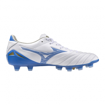 MIZUNO MORELIA NEO IV PRO MD KOPAČKY PÁNSKÉ - Bílá, Modrá č.3